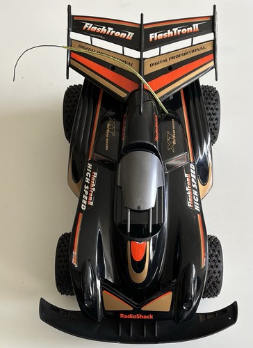Tandy Radio Shack FlashTron ll Vintage Radio Controlled Off Road Buggy Car - Picture 9 of 24