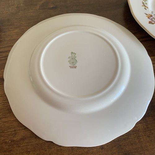 Royal Doulton Wilton Dinner Plate 24cm Diameter X 6 Vintage 1940s D6226 Autumn - Picture 8 of 10