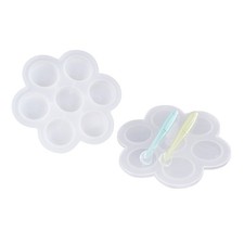 Acorn Baby Clear Food Container Freezer Thick with Thin Lid and 2pk Spoons