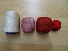Häkelgarn Beilaufgarn Effektgarn Filethäkelgarn Lacegarn