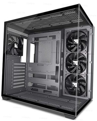 F300 (2025) PC Case - Pre-Installed 4 No RGB Fan, ATX Mid-Tower Computer