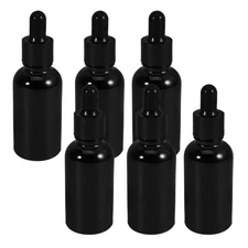 6 Pcs Dropper Bottles Empty Bottles Essential Oil Dispensers Refillable Bottles