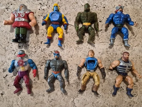 80s Vintage Masters Of The Universe Heroes Beater LOT Of 8