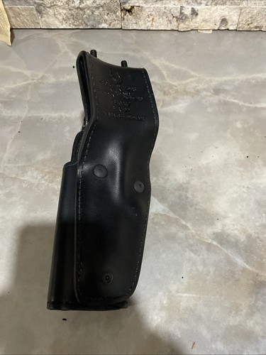 Safariland 280 For BERETTA 92 Pistol BLACK Basketweave RIGHT Hand Holster #U37 - Picture 2 of 3
