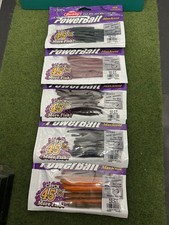 NO.7154 Berkley Worm PowerBait MaxScent General 4 inch Near Mint 5 piece set