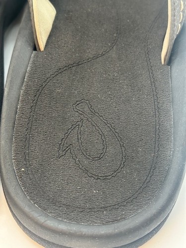 Olukai Herren Hokua schnelltrocknende Strand Sandalen Flip Flops Kona/Onyx Neu mit Etikett - 15M - Bild 5 von 10
