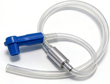Universal Brake Bleeder Kit with One Way Check Valve, Adapter Hose - Hydraulic