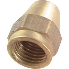 Do it 1/4 In. Brass Low Lead Short Flare Nut 458640 SIM Supply, Inc. 458640