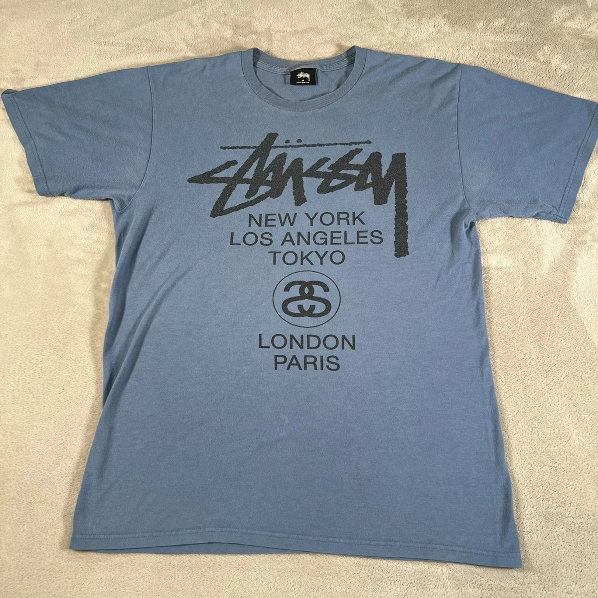 Stussy Blue T-Shirts for Men for sale | eBay