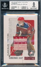 2007 ITG Between the Pipes Crease-Cut Jersey Vladislav Tretiak #CCN-64 BGS 8