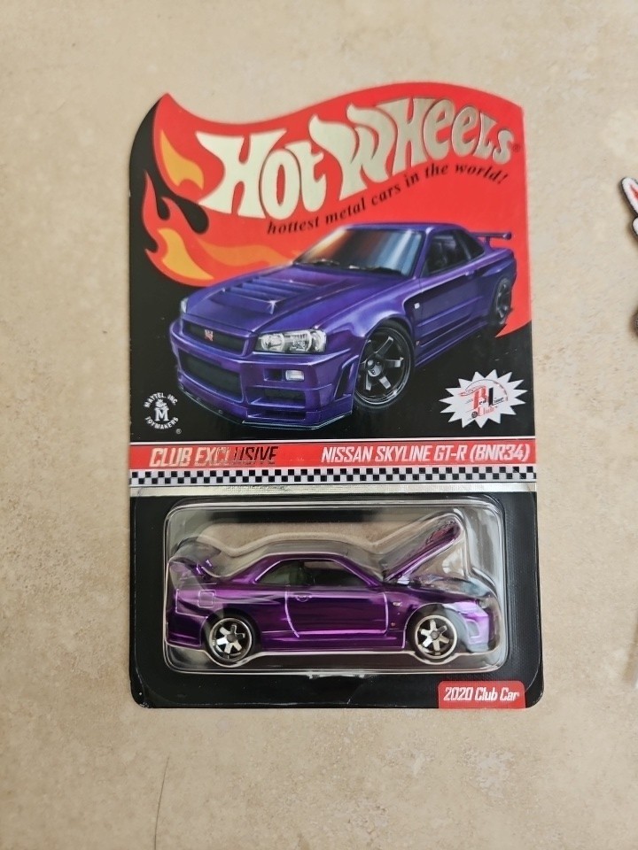 HOT WHEELS 2020 Club Car RLC Nissan Skyline GT-R BNR34 | eBay