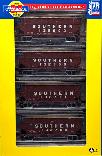 N ATHEARN 2781 40' TOLVA PARA ASTILLAS DE MADERA CON CARGA PAQUETE DE 4 SUR | Condition: New
