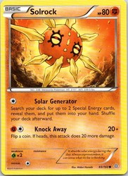 Solrock 83/160 XY - Primal Clash Common