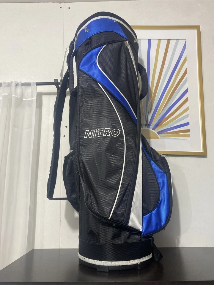 Nitro - Bolso Carro Dorado Ligero Negro/Azul Real Foto 4 de 4