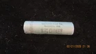 1964-P (?) BU Silver Roll of Roosevelt Dimes in original tight bank wrapper - PQ