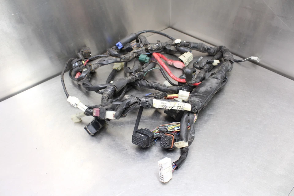 07-08 YAMAHA YZF R1 MAIN ENGINE WIRING HARNESS MOTOR WIRE LOOM 4C8-82590-11-00 - Imagem 4 de 4