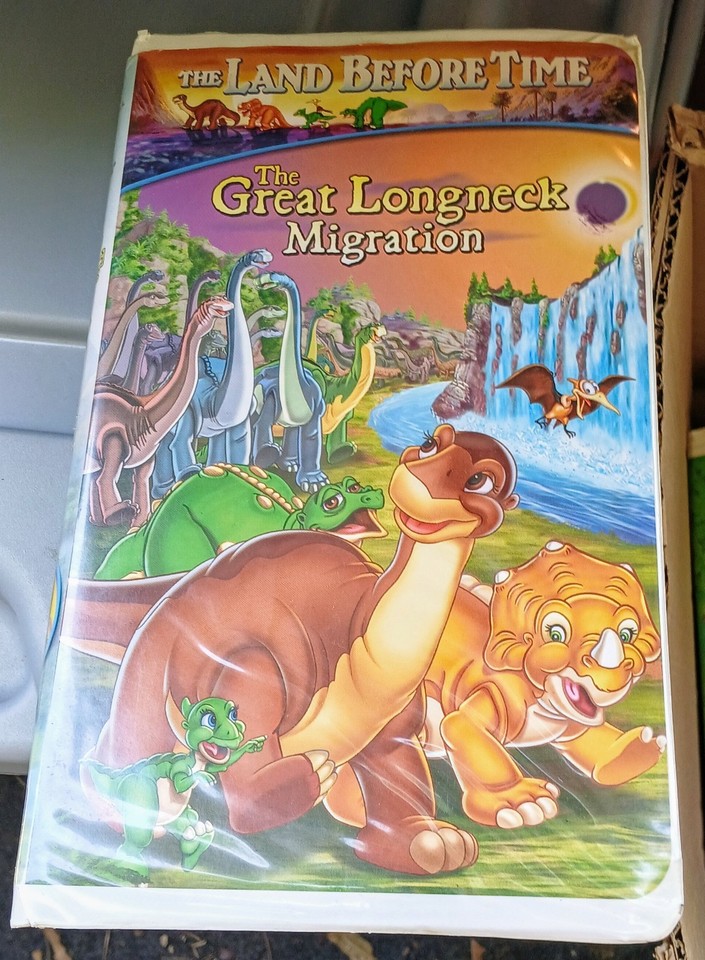 The Land Before Time X: The Great Longneck Migration (VHS, 2003 ...