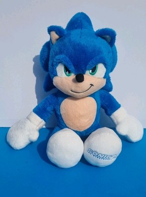 BUILD A BEAR Sonic The Hedgehog 2 Plüsch ohne Sound neu mit Etikett Geschenkidee 