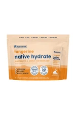 Native Hydrate Electrolyte Powder Stick Pack, No Sugar, Tangerine, 30 Servings