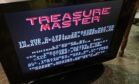 1991 Treasure Master Nintendo NES Tested w/  Manual & Paperwork