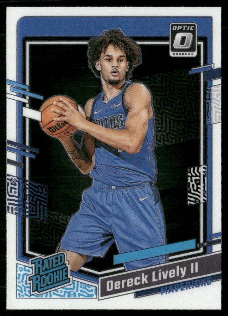 Dereck Lively II Rookie 2023-24 Donruss Optic Dallas Mavericks #245