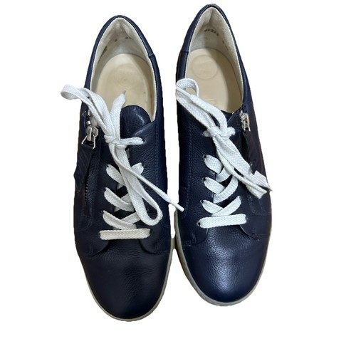 PAUL GREEN Super Soft Navy Blue Athletic Woman’s Sneakers Size 6 US 8.5