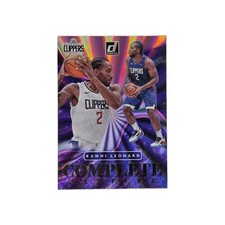 2021-22 Panini Donruss - Complete Players Kawhi Leonard #10 Holo Pink Laser