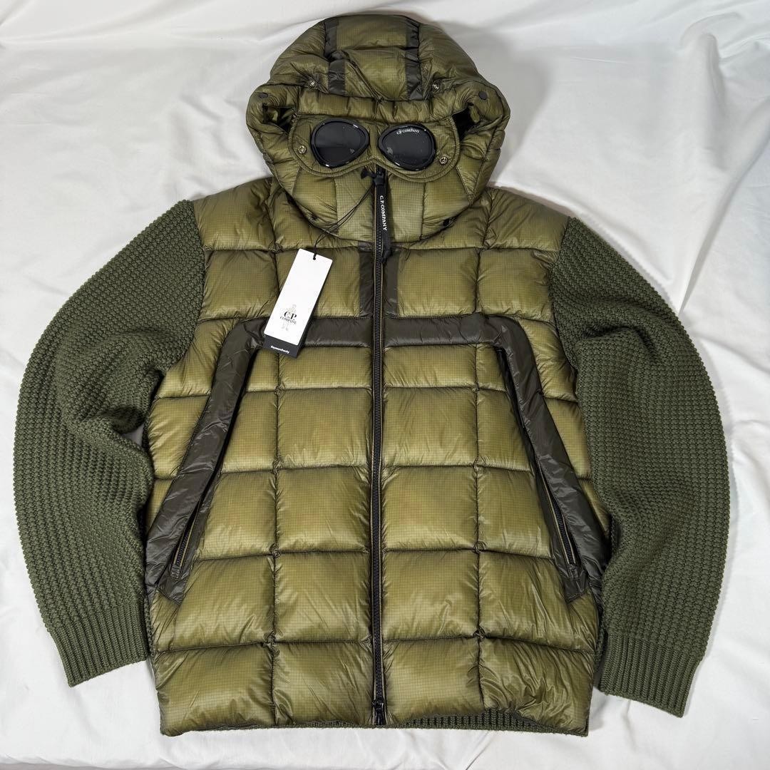 C.P.Company Goggles Down Jacket Knit L