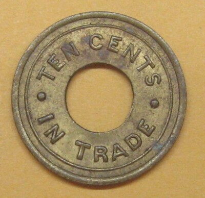 Token Ten Cents In Trade No. 20 Take a Look | eBay
