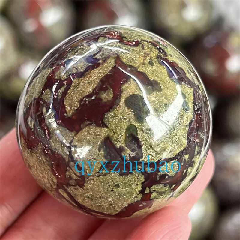 Natural Blue Tiger's Eye Jasper Quartz Sphere Crystal Balls Healing Rock NEW4c E - Foto 8