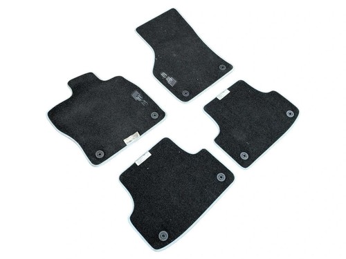 2015-2020 Audi S3 Carpet Floor Mat Set LH RH Front and Rear Black -- 8V5061270 - Picture 9 of 12