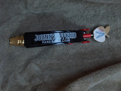 Johnny Appleseed Hard Apple Cider Tap Handle Beer Draft Keg 12 1/2" NEW! - Picture 3 of 5