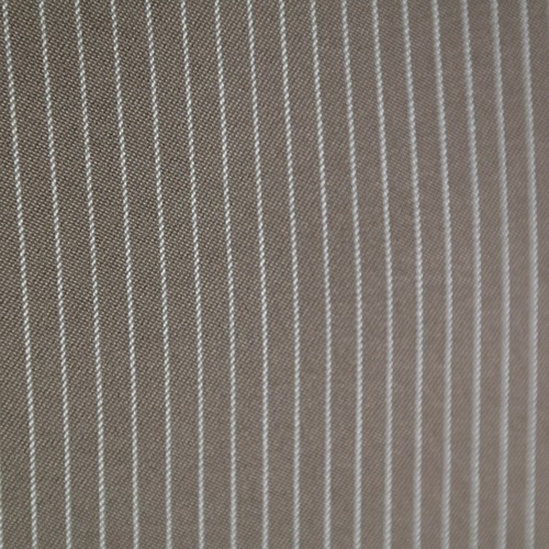 Mens Striped Sport Coat 40L US Size ANGELO LITRICO Light Brown Blazer Jacket - Picture 6 of 13