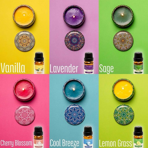 DIY Kerzenherstellungsset Sojawachs Duftöle & mehr Handwerk Teenager oder Erwachsene - Bild 3 von 6