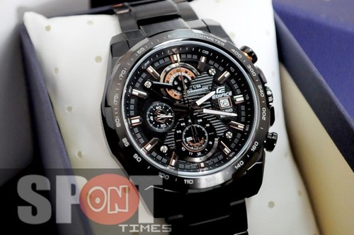 Casio Edifice Black Chronograph WR 100m 