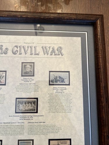 USPS The Civil War Collection of US Commemorative Stamps 1989 Texas 499/2500 - Picture 3 of 10