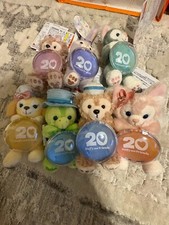 Tokyo Disney Sea Duffy 20th Anniversary Colorful happiness Plush Charm Set