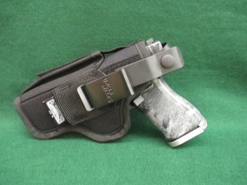 Uncle Mike's Side Kick Belt Holster HIP CARRY/AMBIDEXTROUS BLK 70150 - Picture 2 of 4