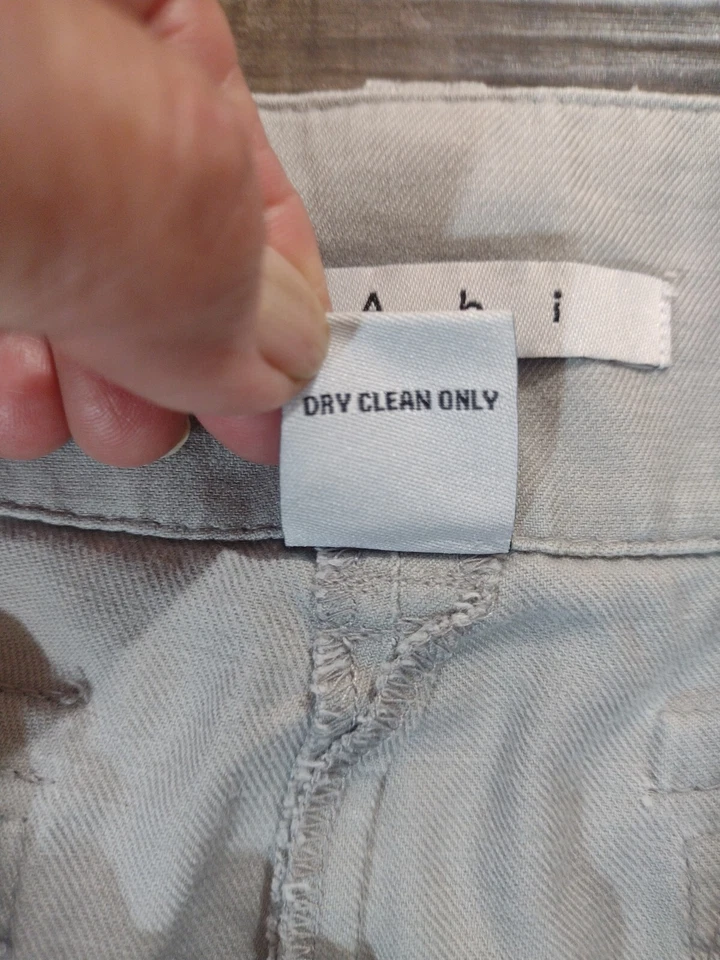 cabi capri pantalón mujer 4 pierna ancha lino Foto 3 de 4