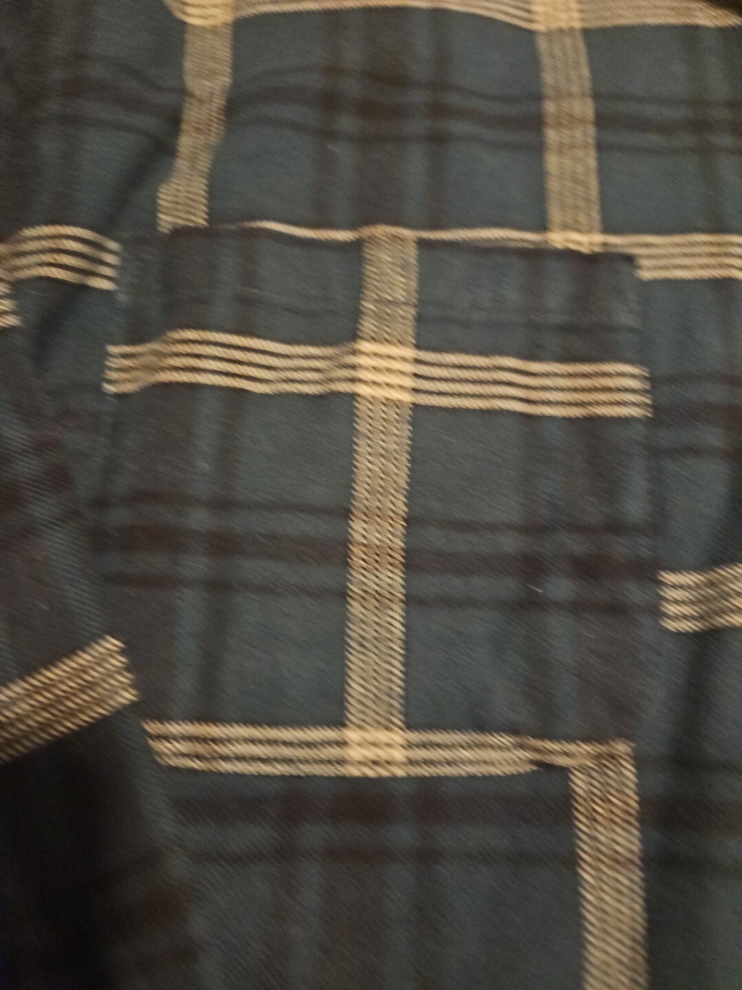 Universal Thread Green Plaid Button Down Long Sle… - image 2