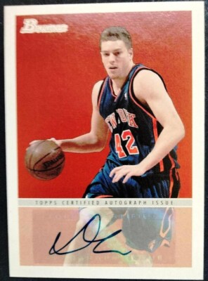 2009-10 Bowman David Lee 1948 Retro Authentic Autograph