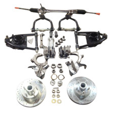 Mustang Ii 2 Front Ifs Manual Drop Spindles Street Rat Rod Ford Chevy Air Ride