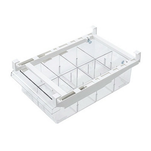 Fridge Drawer Storage Box Kitchen Refrigerator Freezer Slide Organizer Rack Case - Picture 15 of 15