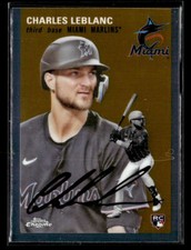 2023 Topps Chrome Platinum Anniversary #66 Charles Leblanc Rookie card