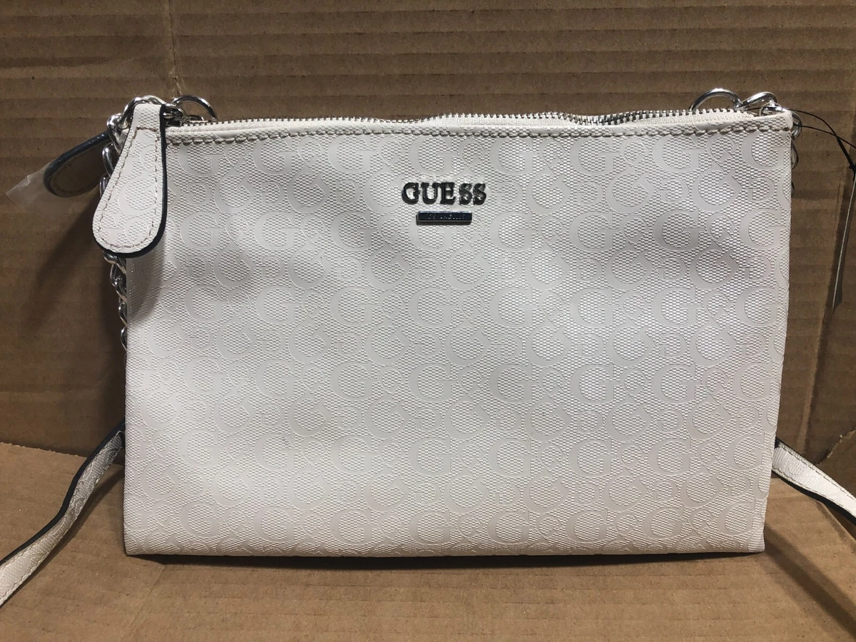 Guess double zip crossbody bag new arrivals
