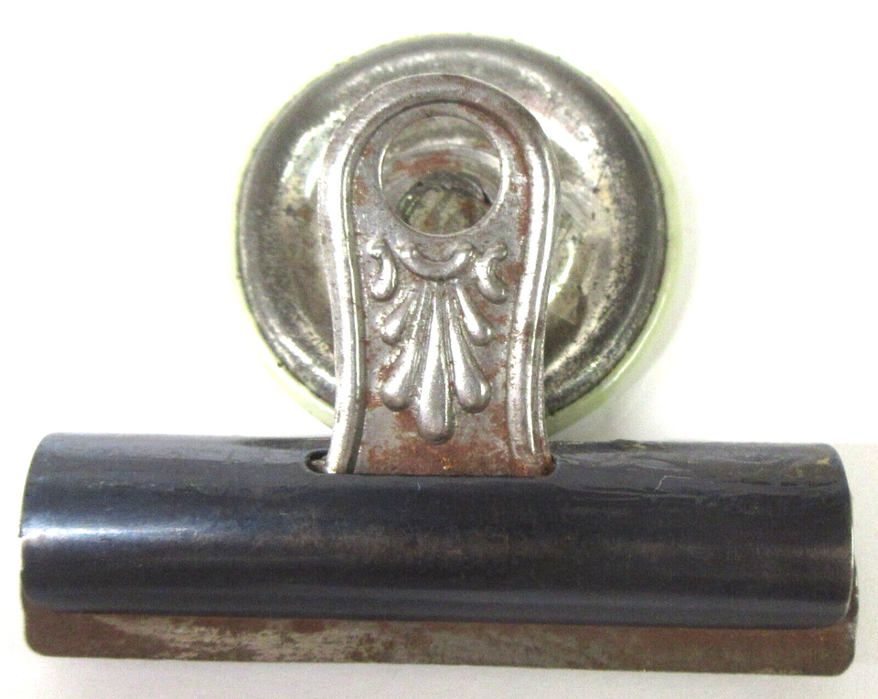 1920's FIRST NATIONAL BANK Binghamton NY VAULT celluloid big paper clip