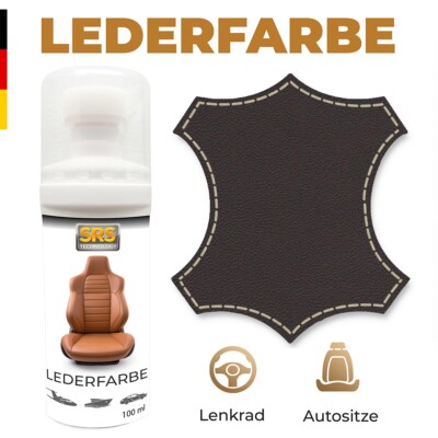 Lederfarbe FRESCH für M-Benz Nappa moccabraun Leder und Kunstleder Reparatur