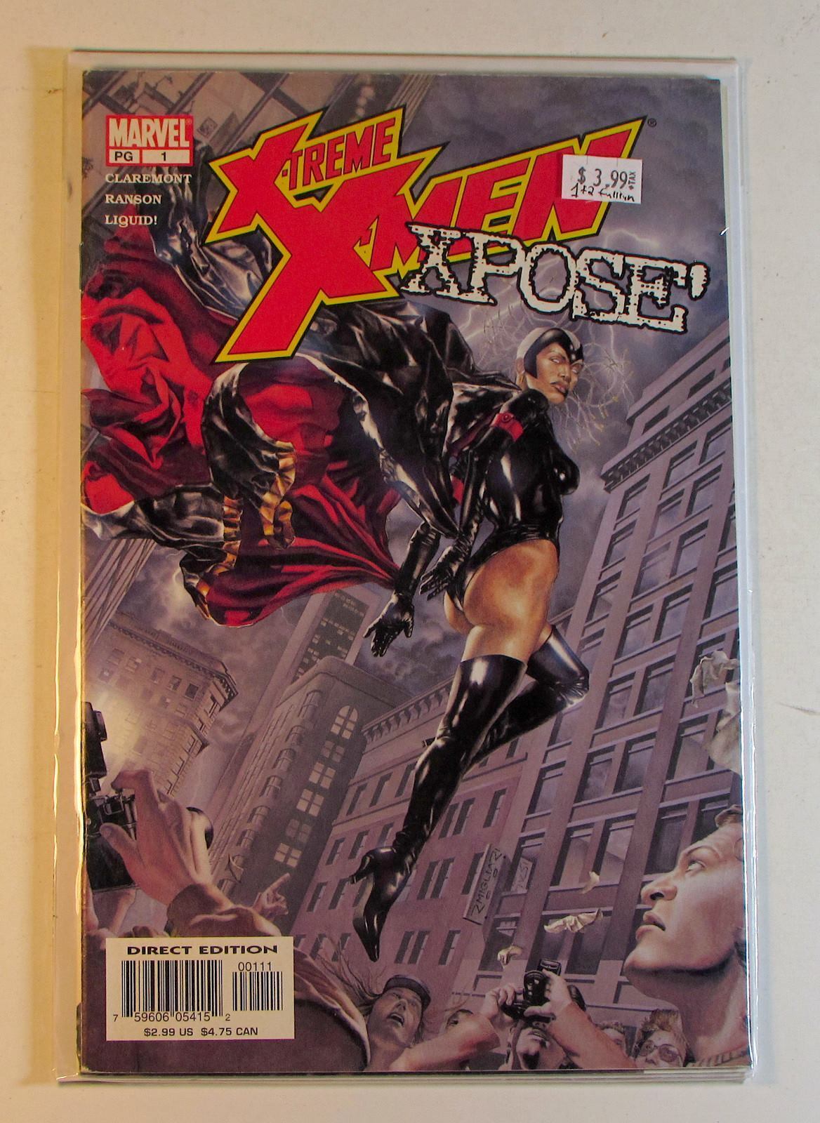 2003 X-Treme X-Men X-Pose Lot of 2 #1,2 Marvel Comics 1st Print Comic Books