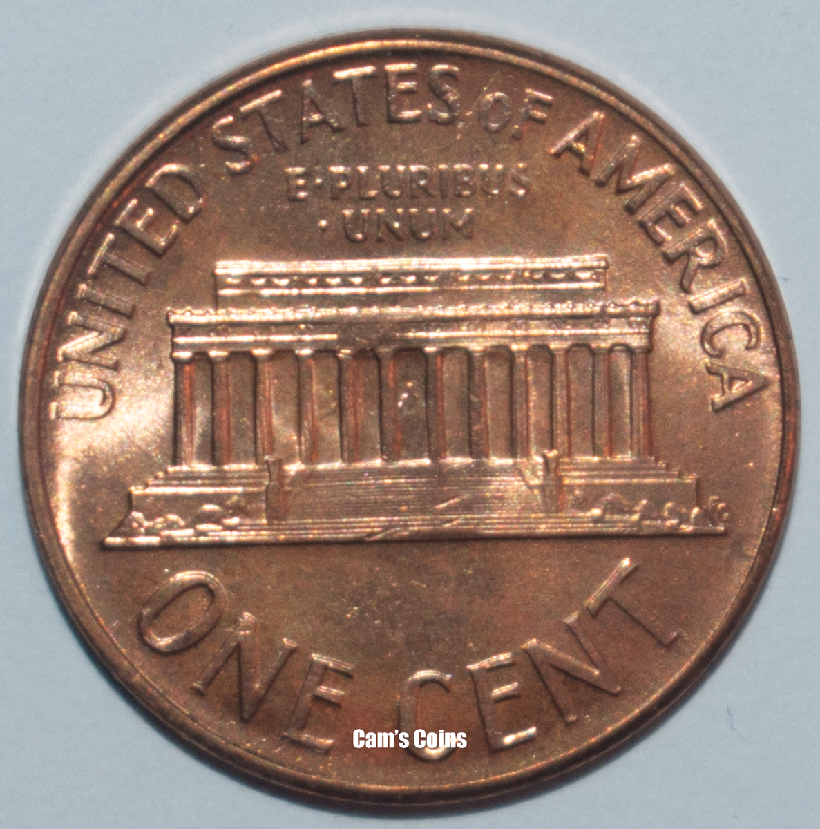 1962 D Lincoln Memorial Penny Red Cent Brilliant Uncirculated BU