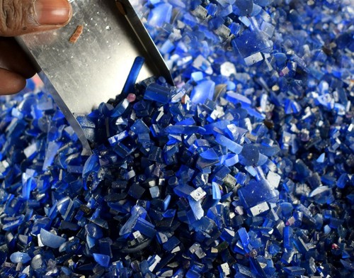 Natural Tanzania Blue Tanzanite 500 Ct Gemstone Rough Lot AD512 Festive Discount - Picture 4 of 12